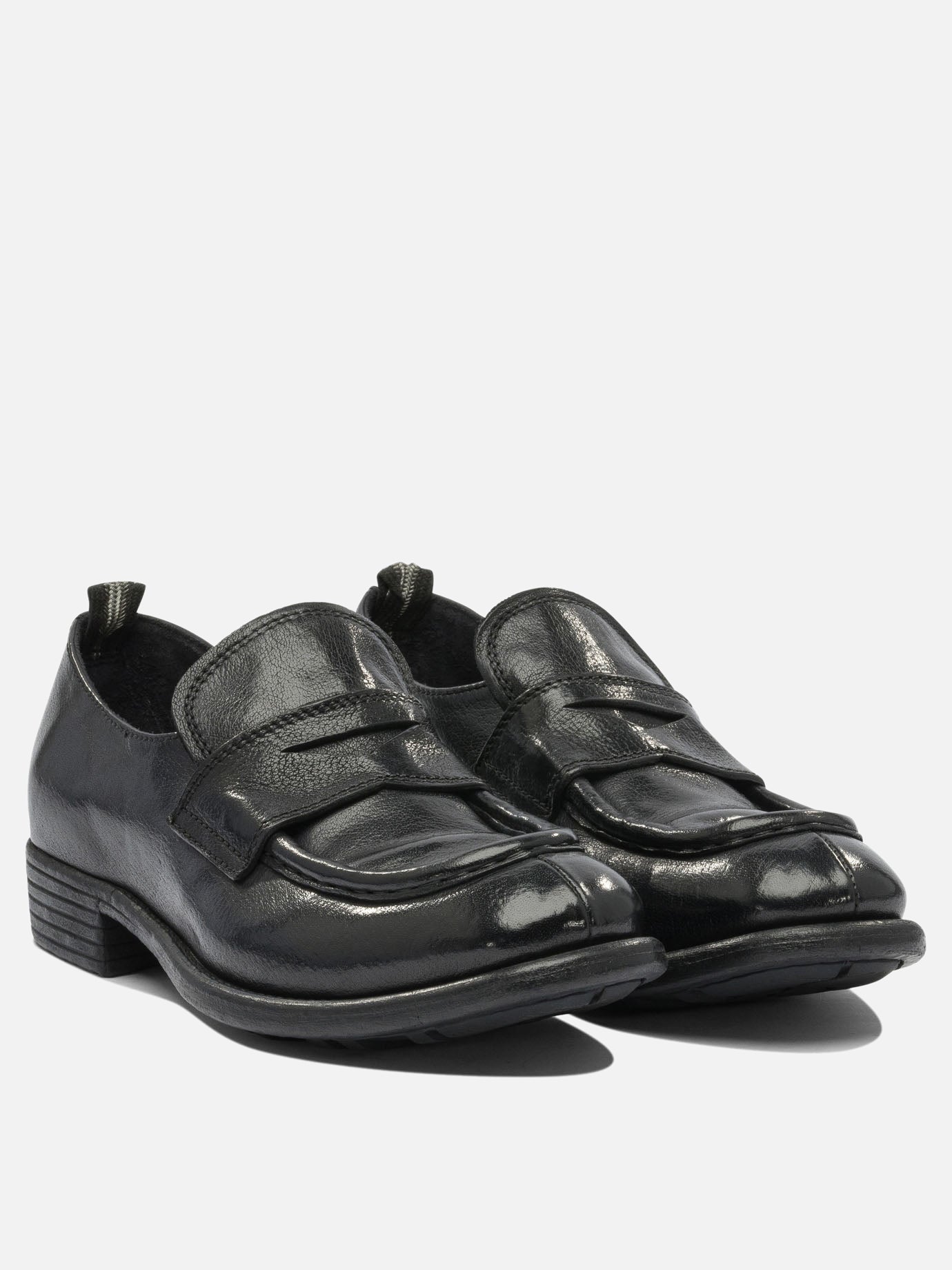Mocassini 100% leather - 100% rubber  Nero - Officine Creative Donna | PDP | VIETTI Online Store | thumbnail_2