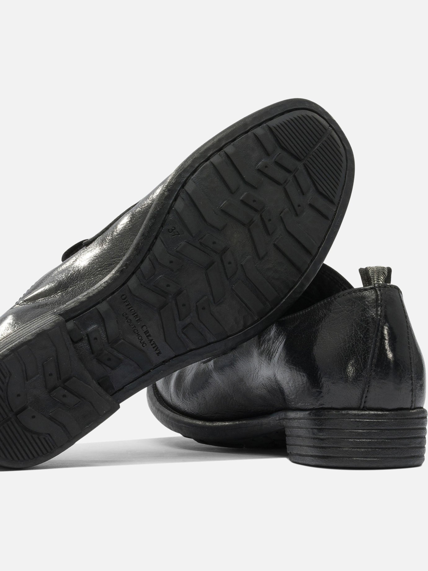 Mocassini 100% leather - 100% rubber  Nero - Officine Creative Donna | PDP | VIETTI Online Store | thumbnail_5