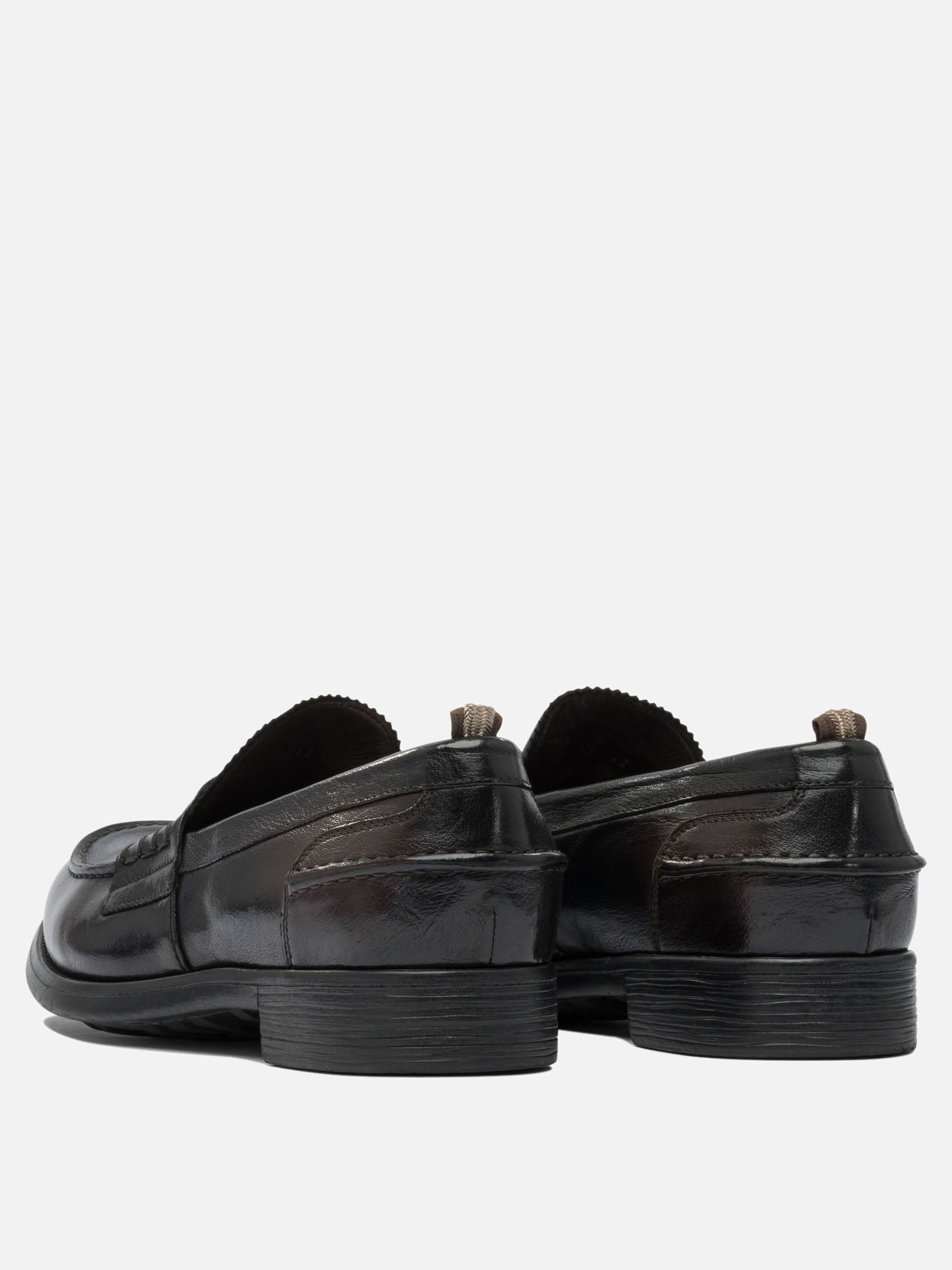 Loafers 100% leather - 100% rubber  Black - Officine Creative Men | PDP | VIETTI Online Store | thumbnail_4