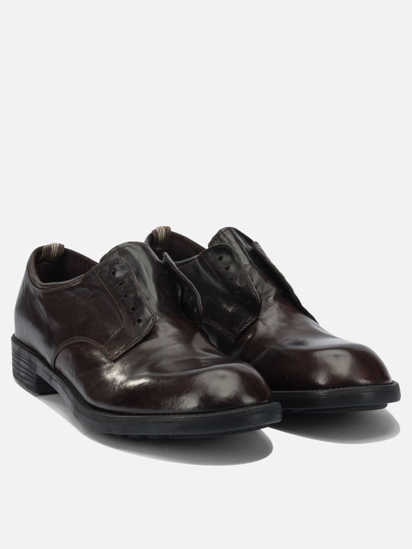 Derby 100% leather - 100% rubber  Brown - Officine Creative Men | PDP | VIETTI Online Store | Zoom-Modal_2
