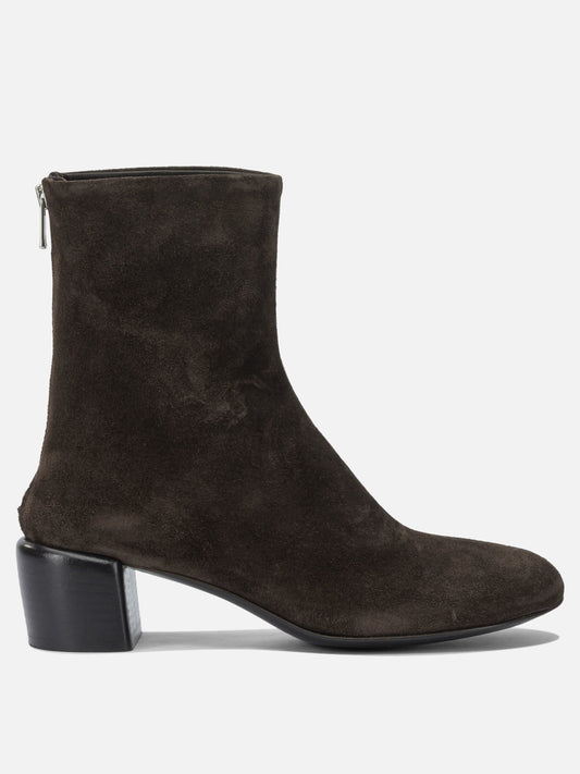 Zipped boots 100% leather - 90% leather 10% rubber  Brown - Officine Creative Women | PDP | VIETTI Online Store 
