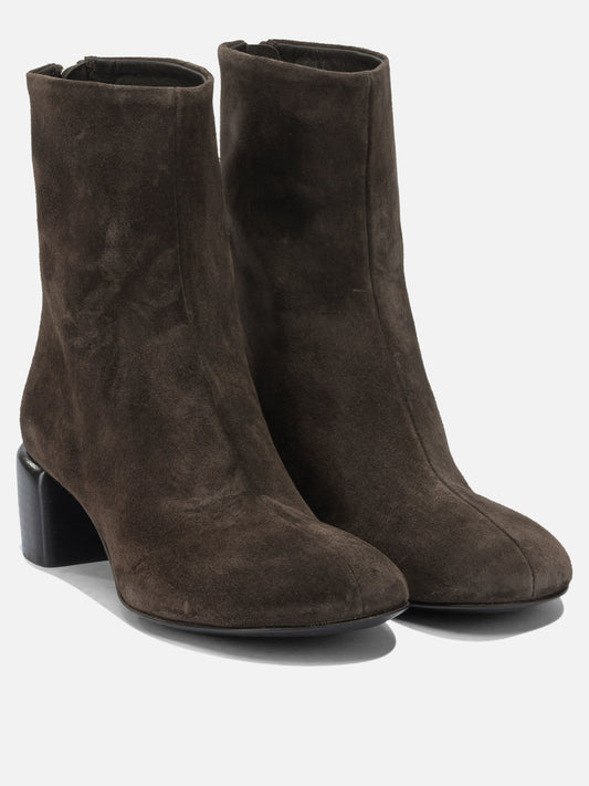 Zipped boots 100% leather - 90% leather 10% rubber  Brown - Officine Creative Women | PDP | VIETTI Online Store | 2
