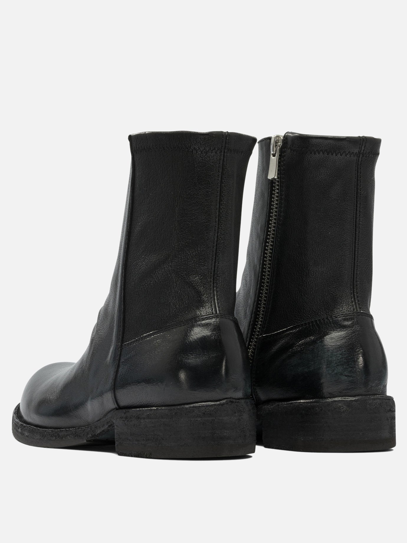 Stivaletti con zip 100% leather - 100% rubber  Nero - Officine Creative Donna | PDP | VIETTI Online Store | Zoom-Modal_5
