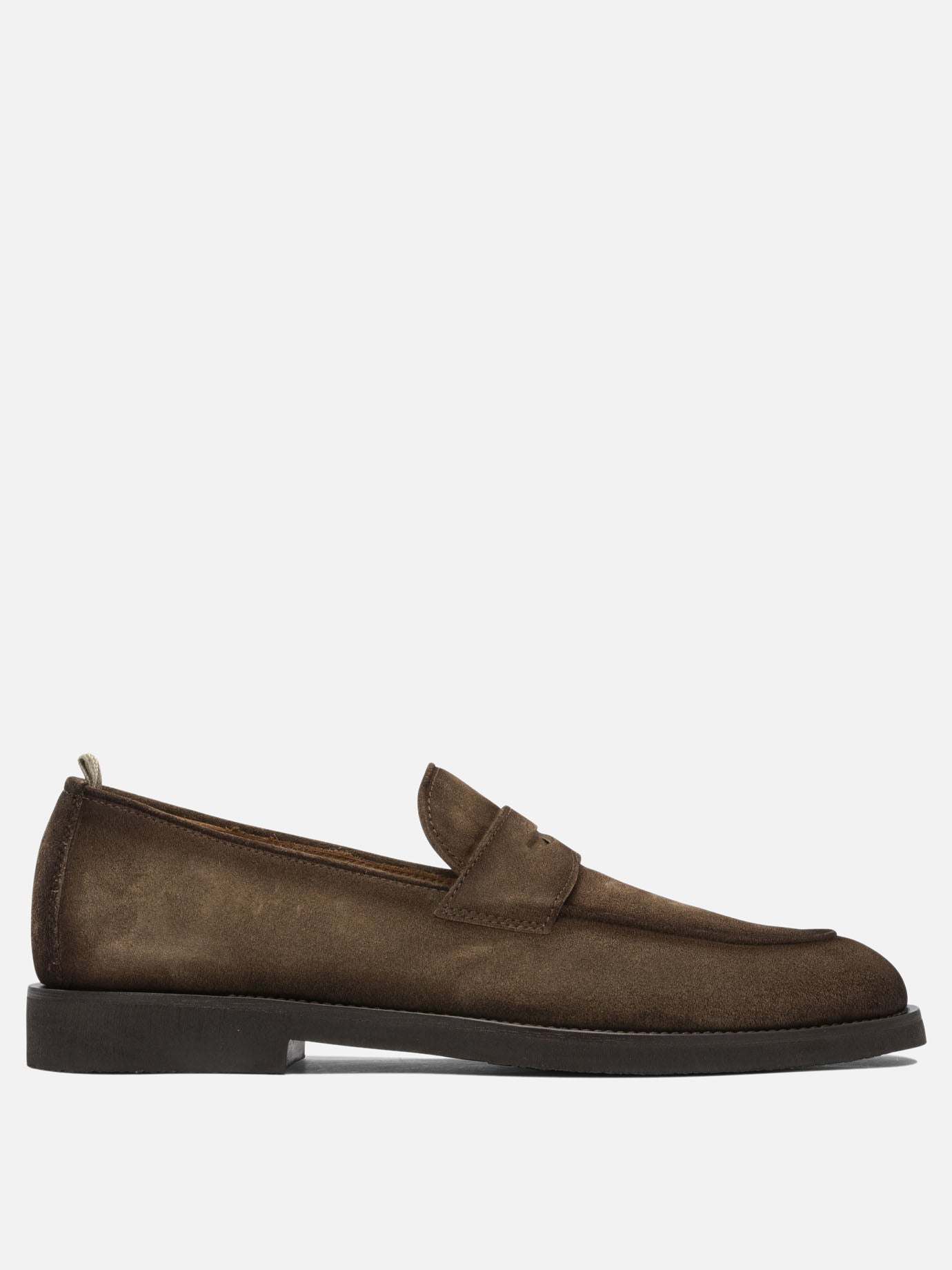 Mocassini 100% suede - 100% rubber  Marrone - Officine Creative Uomo | PDP | VIETTI Online Store | thumbnail