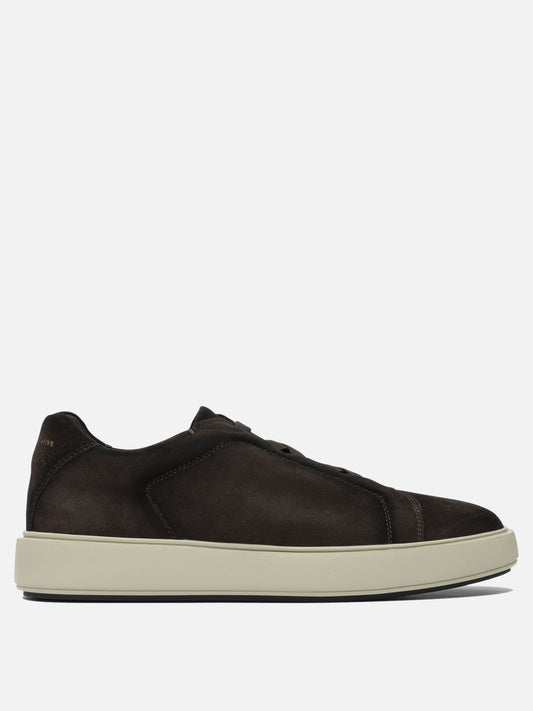 Sneaker basse 100% leather - 100% rubber  Marrone - Officine Creative Uomo | PDP | VIETTI Online Store 
