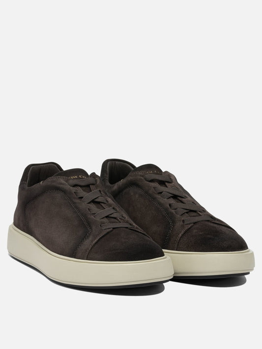Sneaker basse 100% leather - 100% rubber  Marrone - Officine Creative Uomo | PDP | VIETTI Online Store | 2
