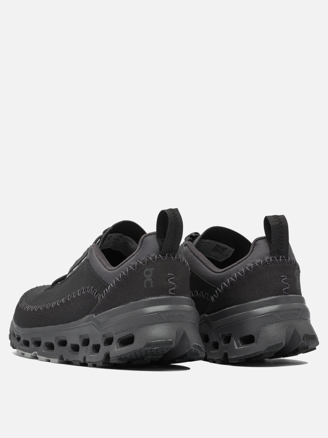 Low top sneakers 100% recycled polyester - 100% rubber  Black - On Running Men | PDP | VIETTI Online Store | thumbnail_4