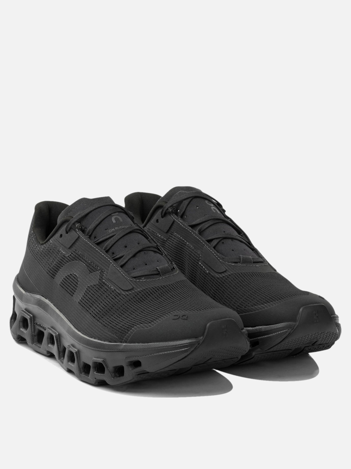 Low top sneakers 100% recycled polyester - 100% rubber  Black - On Running Men | PDP | VIETTI Online Store | thumbnail_2