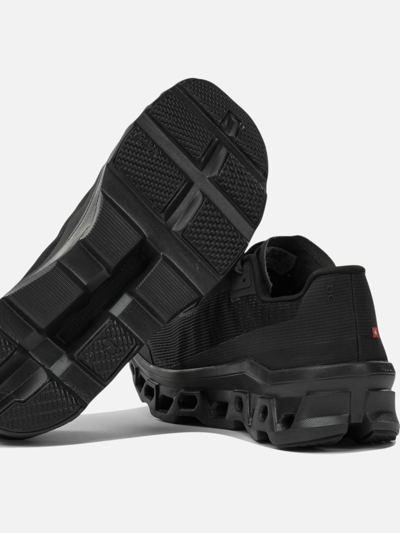 Low top sneakers 100% recycled polyester - 100% rubber  Black - On Running Men | PDP | VIETTI Online Store | thumbnail_5