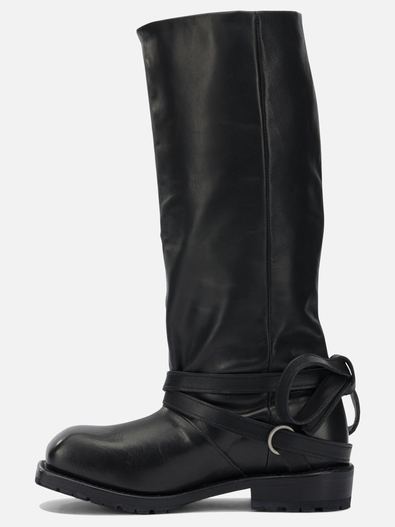 Knee-high 100% cow leather - 100% rubber  Black - Our Legacy Women | PDP | VIETTI Online Store | Zoom-Modal_3
