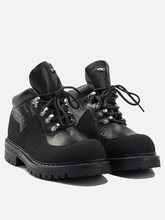 Stivaletti stringati 100% cow leather  Nero - Our Legacy Uomo | PDP | VIETTI Online Store | 2
