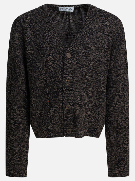 Cardigan Mélange  Marrone - Our Legacy Uomo | PDP | VIETTI Online Store 
