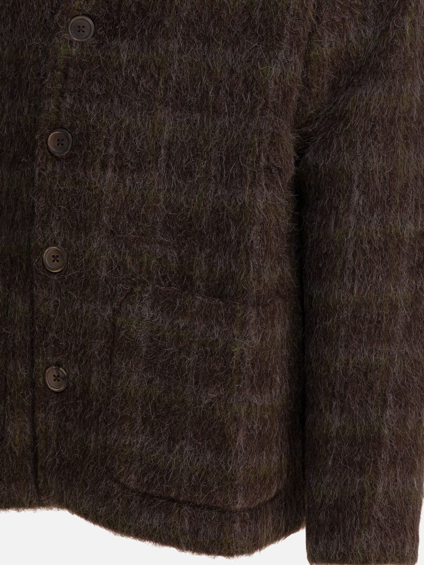 Cardigan Check  Marrone - Our Legacy Uomo | PDP | VIETTI Online Store | Zoom-Modal_4
