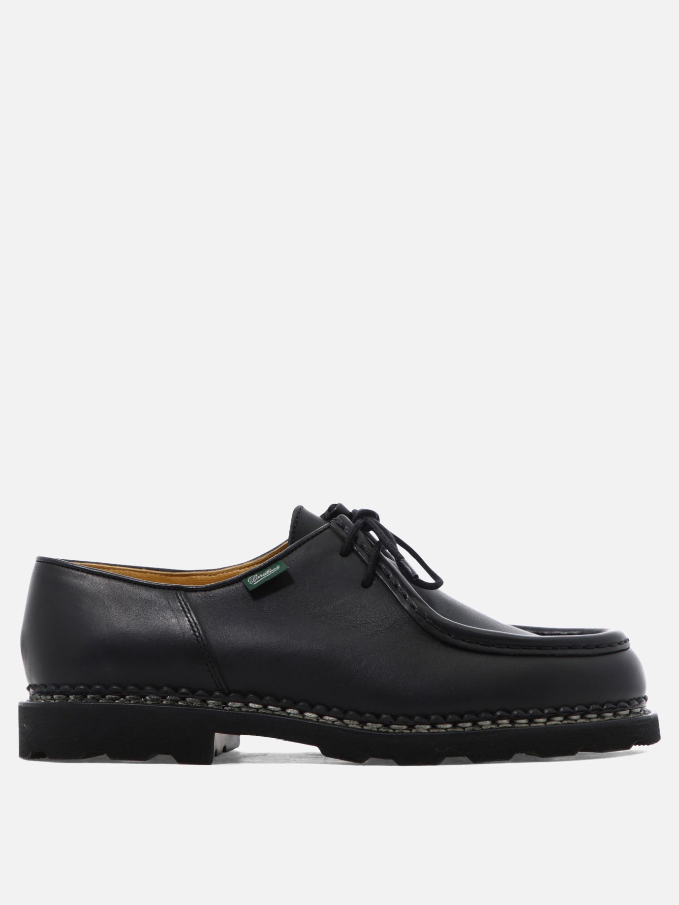 Mocassini stringati 100% leather - 100% rubber  Nero - Paraboot Uomo | PDP | VIETTI Online Store | thumbnail