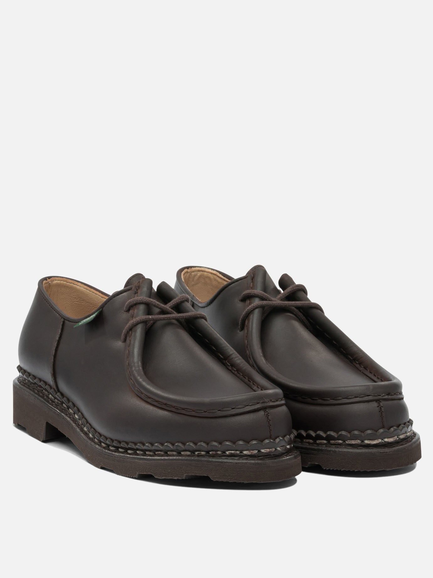 Mocassini stringati 100% leather - 100% rubber  Marrone - Paraboot Uomo | PDP | VIETTI Online Store | Zoom-Modal_2
