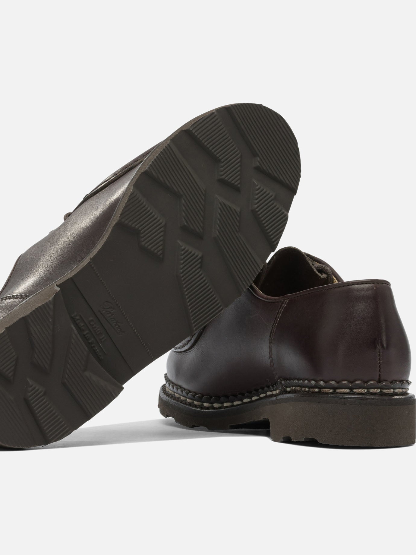 Mocassini stringati 100% leather - 100% rubber  Marrone - Paraboot Uomo | PDP | VIETTI Online Store | Zoom-Modal_5
