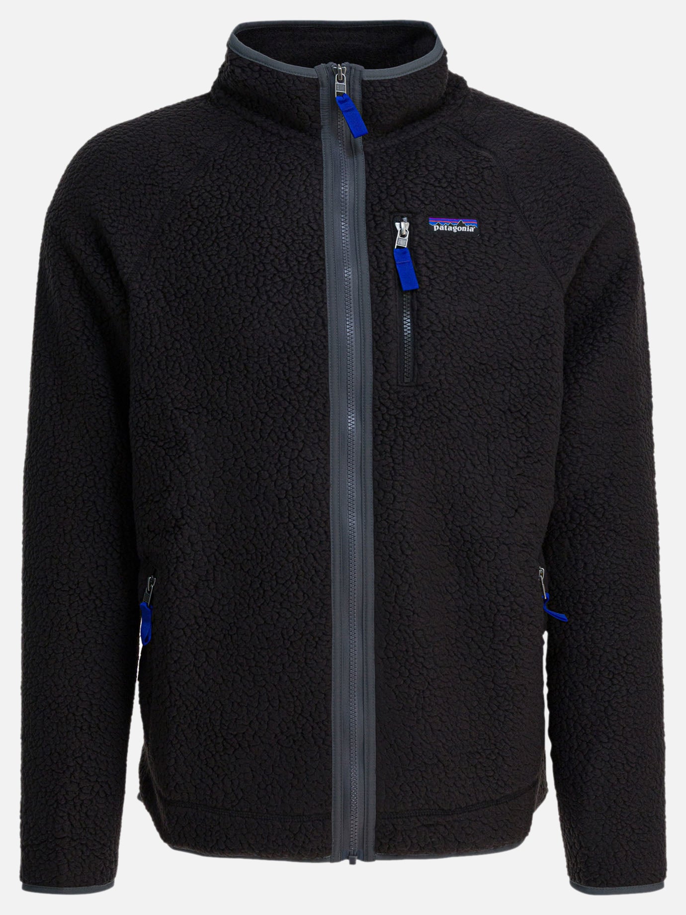 Felpe con zip Solid colour  Nero - Patagonia Uomo | PDP | VIETTI Online Store | thumbnail