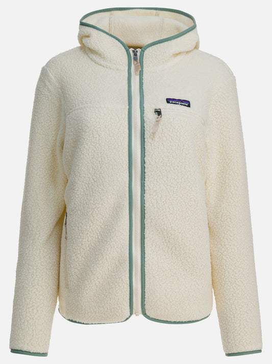 Leather jackets Logo  White - Patagonia Women | PDP | VIETTI Online Store 
