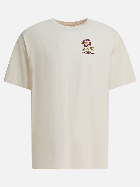 T-shirt girocollo Print  Beige - Patagonia Uomo | PDP | VIETTI Online Store 

