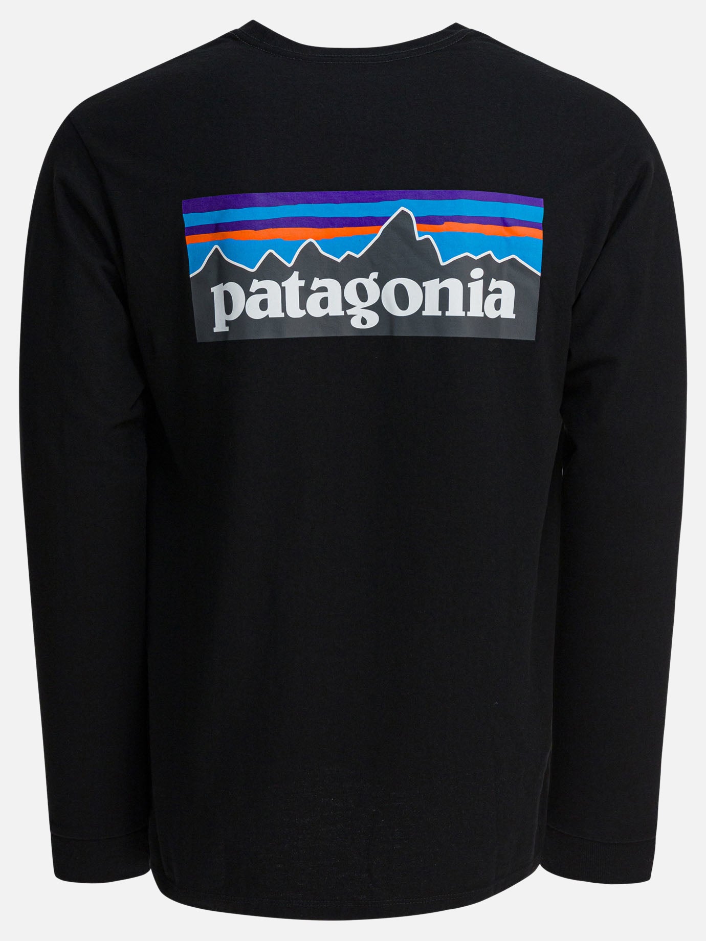 T-shirt girocollo Logo  Nero - Patagonia Uomo | PDP | VIETTI Online Store | thumbnail_2