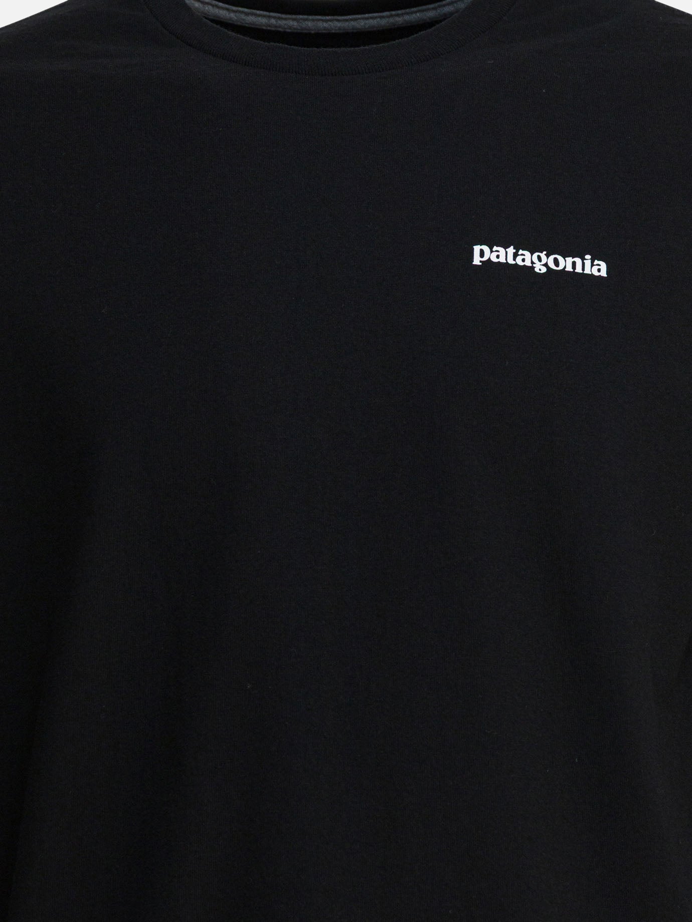 T-shirt girocollo Logo  Nero - Patagonia Uomo | PDP | VIETTI Online Store | thumbnail_3