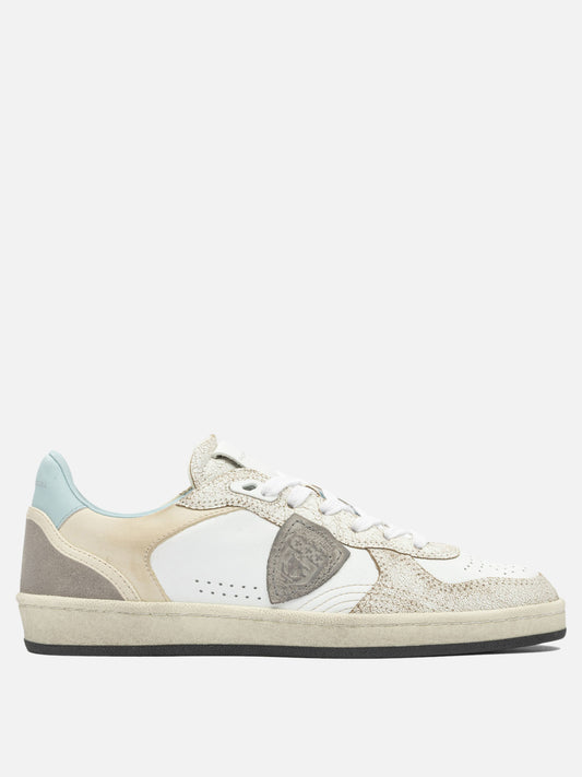 Low top sneakers 100% leather - 100% rubber  Beige - Philippe Model Paris Women | PLP | VIETTI Online Store 
