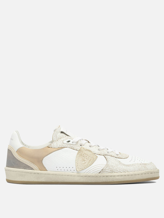 Low top sneakers 100% leather - 100% rubber  White - Philippe Model Paris Men | PDP | VIETTI Online Store 
