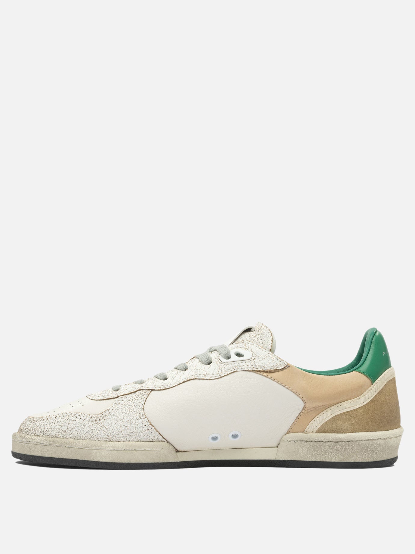 Low top sneakers 100% leather - 100% rubber  White - Philippe Model Paris Men | PDP | VIETTI Online Store | Zoom-Modal_3
