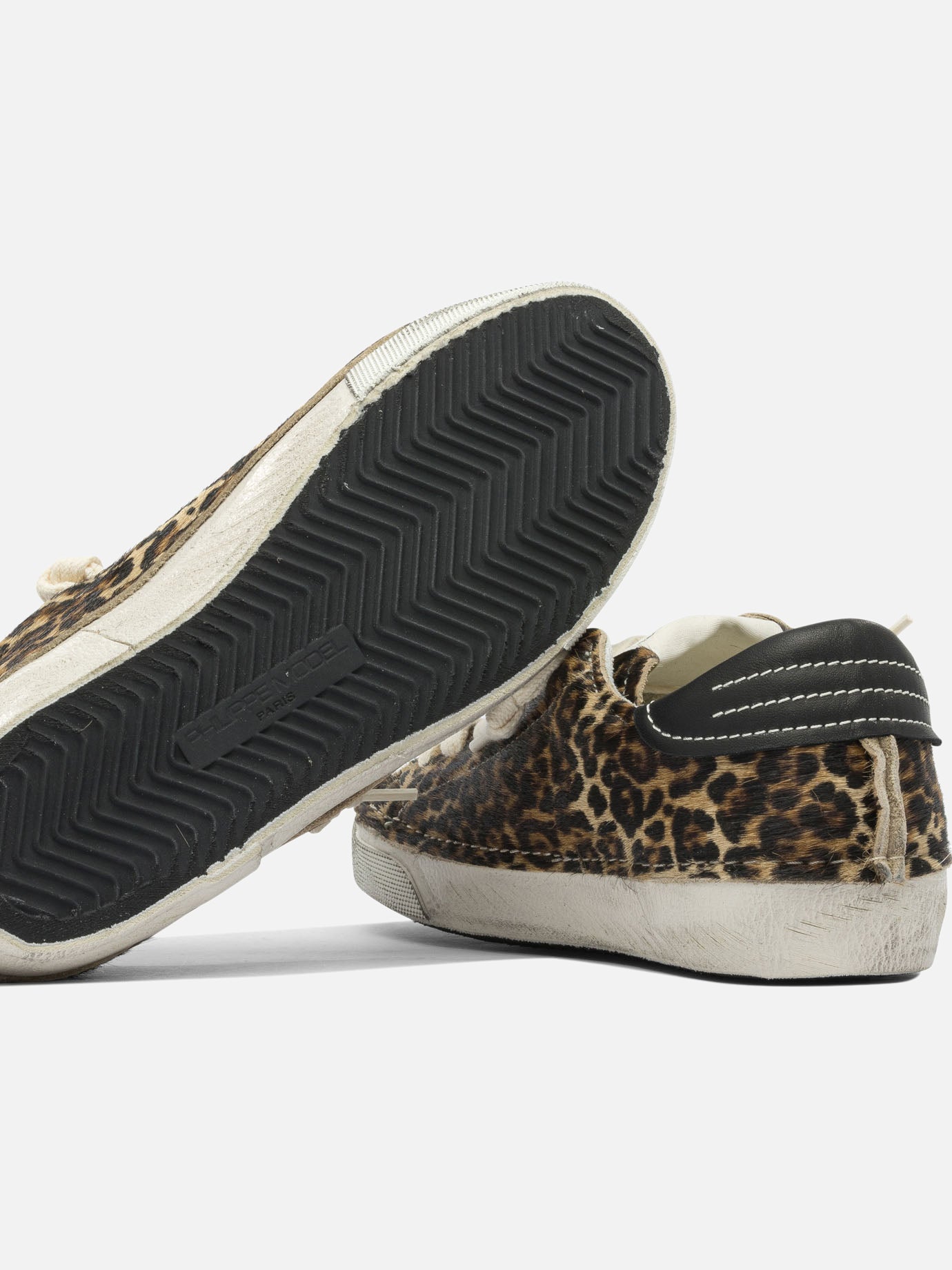Low top sneakers 100% leather - 100% rubber  Brown - Philippe Model Paris Women | PDP | VIETTI Online Store | Zoom-Modal_5
