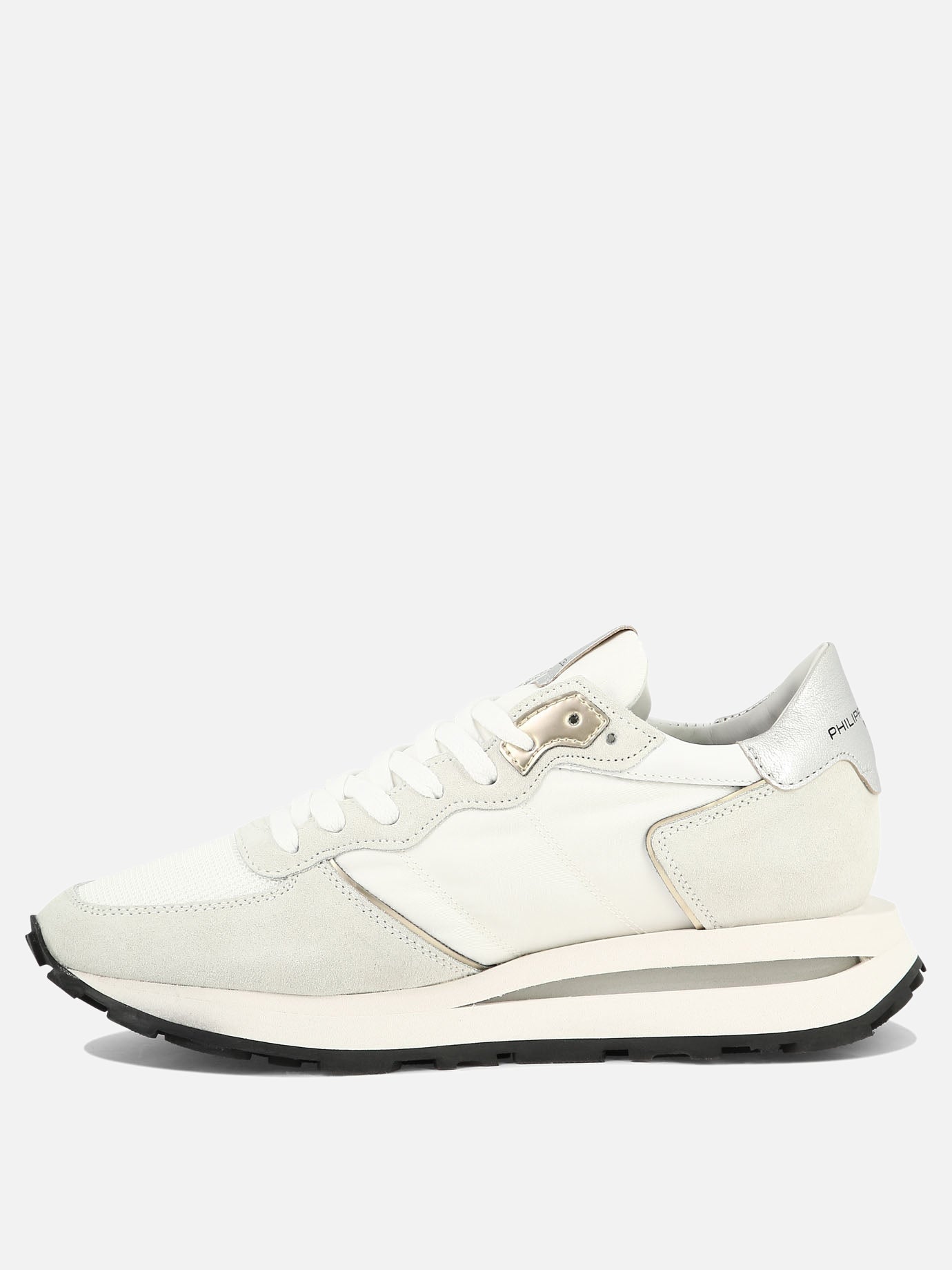 Low top sneakers 70% leather 30% polyester - 100% rubber  White - Philippe Model Paris Women | PDP | VIETTI Online Store | Zoom-Modal_3
