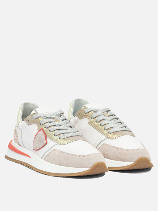 Low top sneakers 80% leather 20% polyamide - 100% rubber  Beige - Philippe Model Paris Women | PLP | VIETTI Online Store | 2
