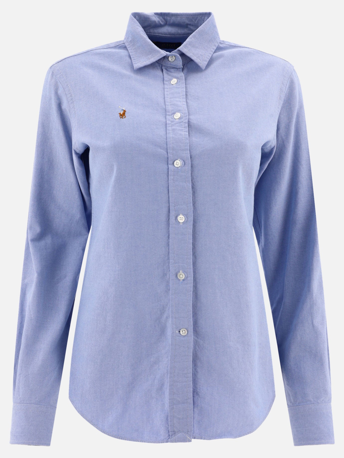 Polo Ralph Lauren Camicia Oxford slim-fit 17319145_02 Blue thumbnail_1
