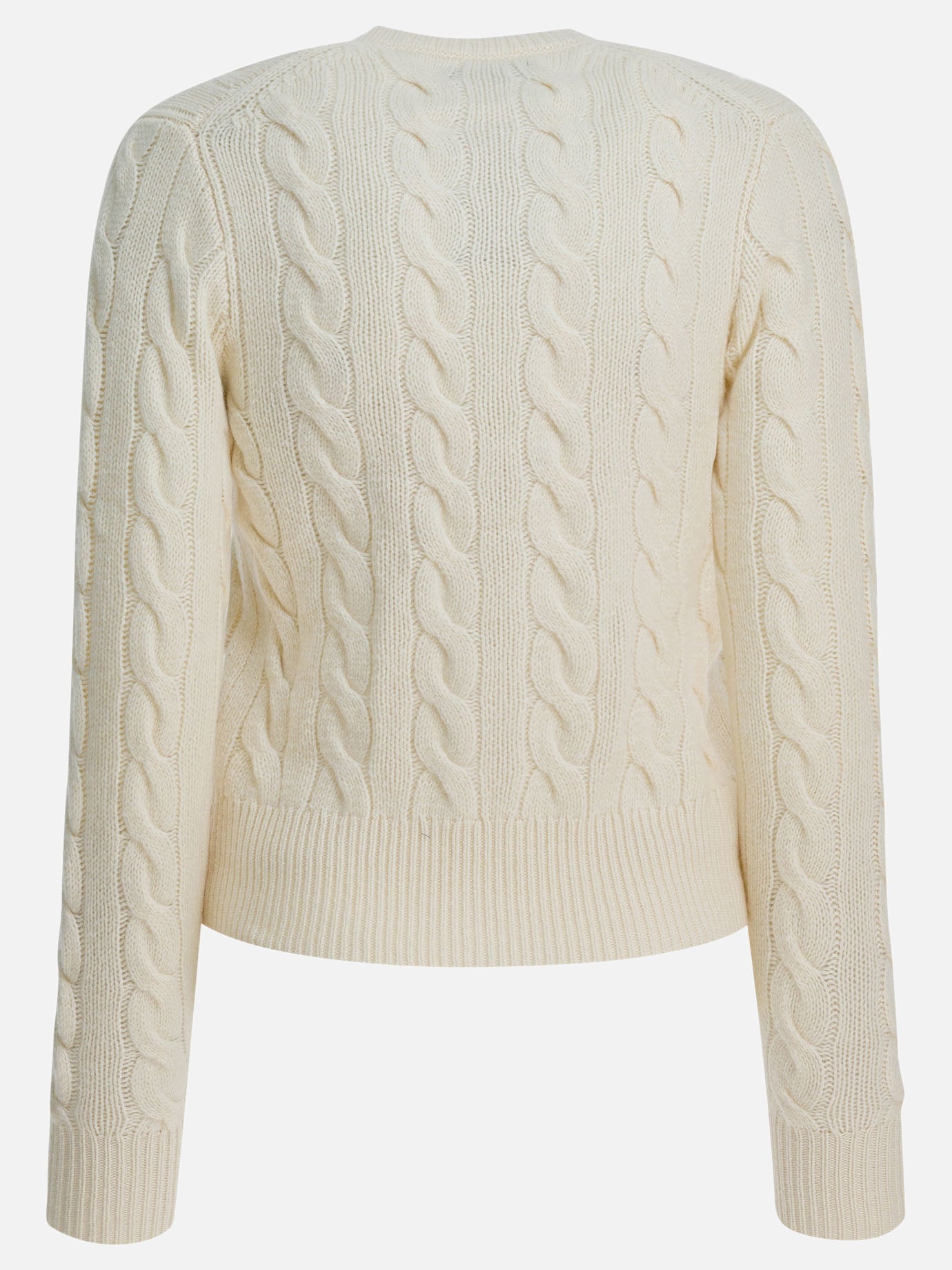 Cardigan Logo  Bianco - Polo Ralph Lauren Donna | PDP | VIETTI Online Store | thumbnail_2