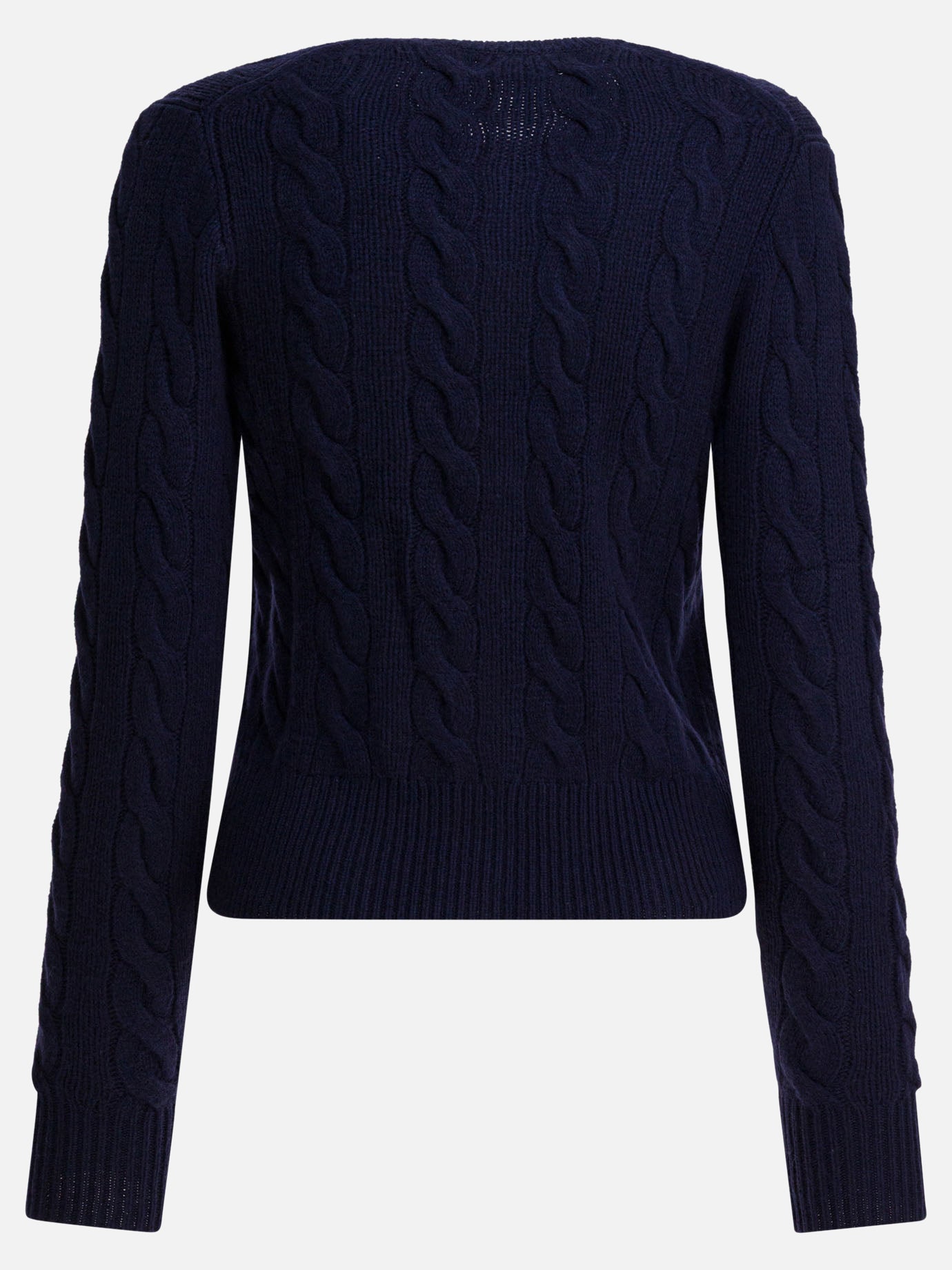 Cardigan Solid colour  Blu - Polo Ralph Lauren Donna | PDP | VIETTI Online Store | thumbnail_2
