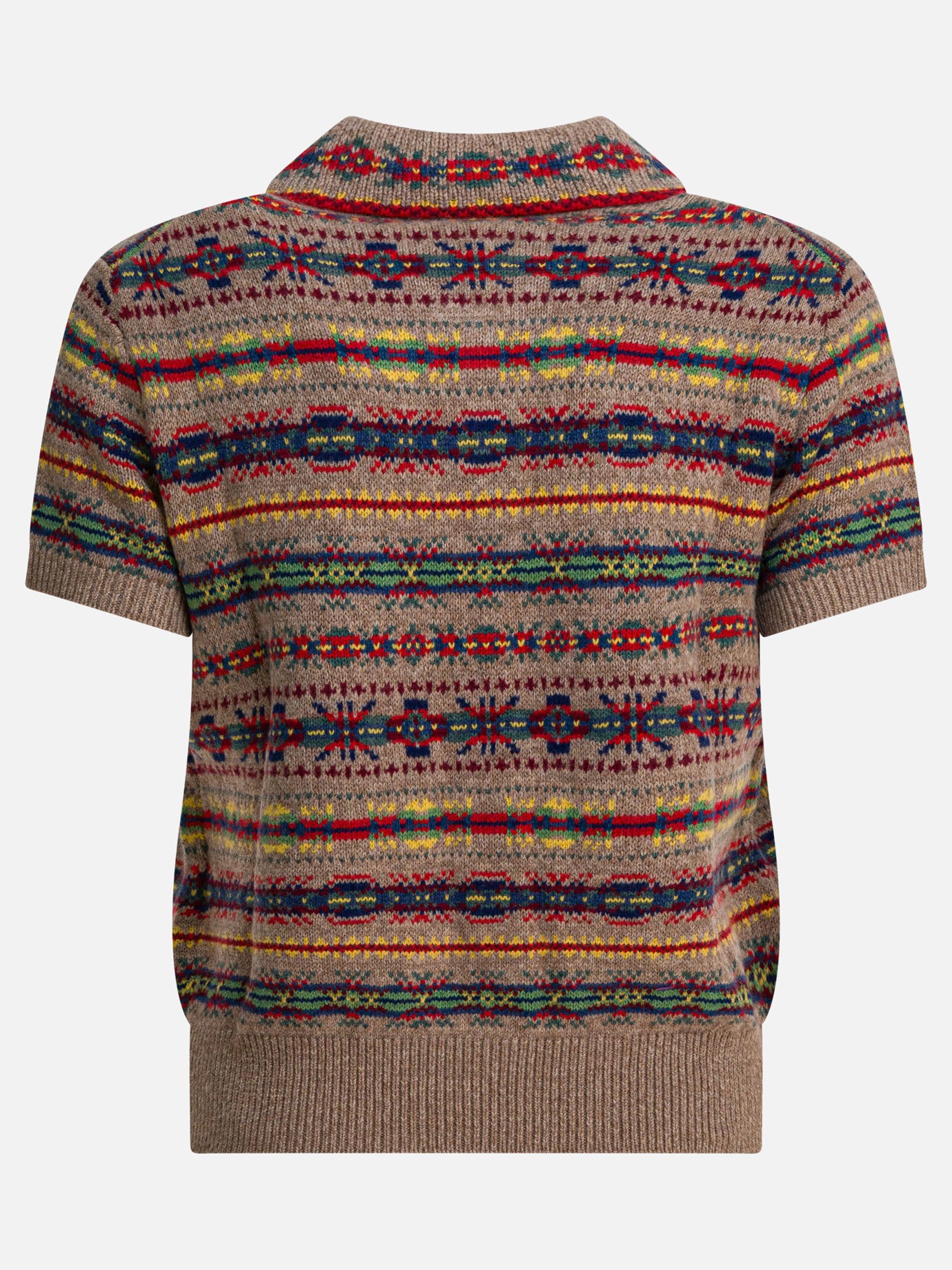 100% cashmere Print  Beige - Polo Ralph Lauren Donna | PDP | VIETTI Online Store | thumbnail_2