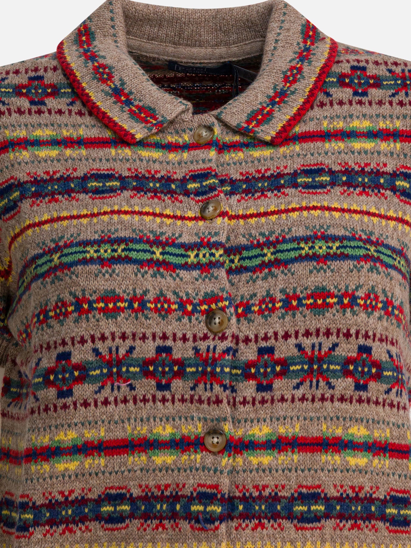 100% cashmere Print  Beige - Polo Ralph Lauren Donna | PDP | VIETTI Online Store | thumbnail_3