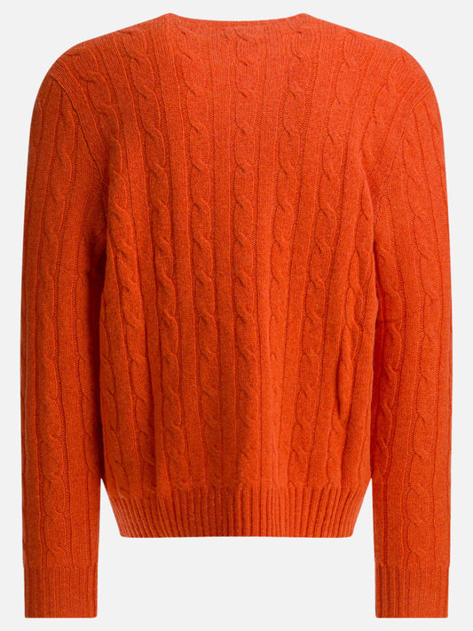 Maglioni girocollo Solid colour  Arancione - Polo Ralph Lauren Uomo | PDP | VIETTI Online Store | 2
