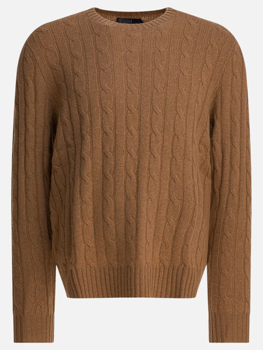 Maglioni girocollo Solid colour  Marrone - Polo Ralph Lauren Uomo | PDP | VIETTI Online Store 
