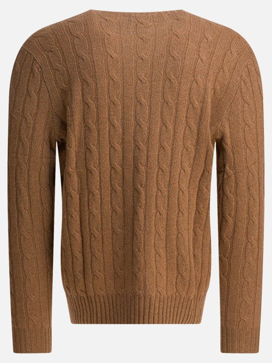 Maglioni girocollo Solid colour  Marrone - Polo Ralph Lauren Uomo | PDP | VIETTI Online Store | 2
