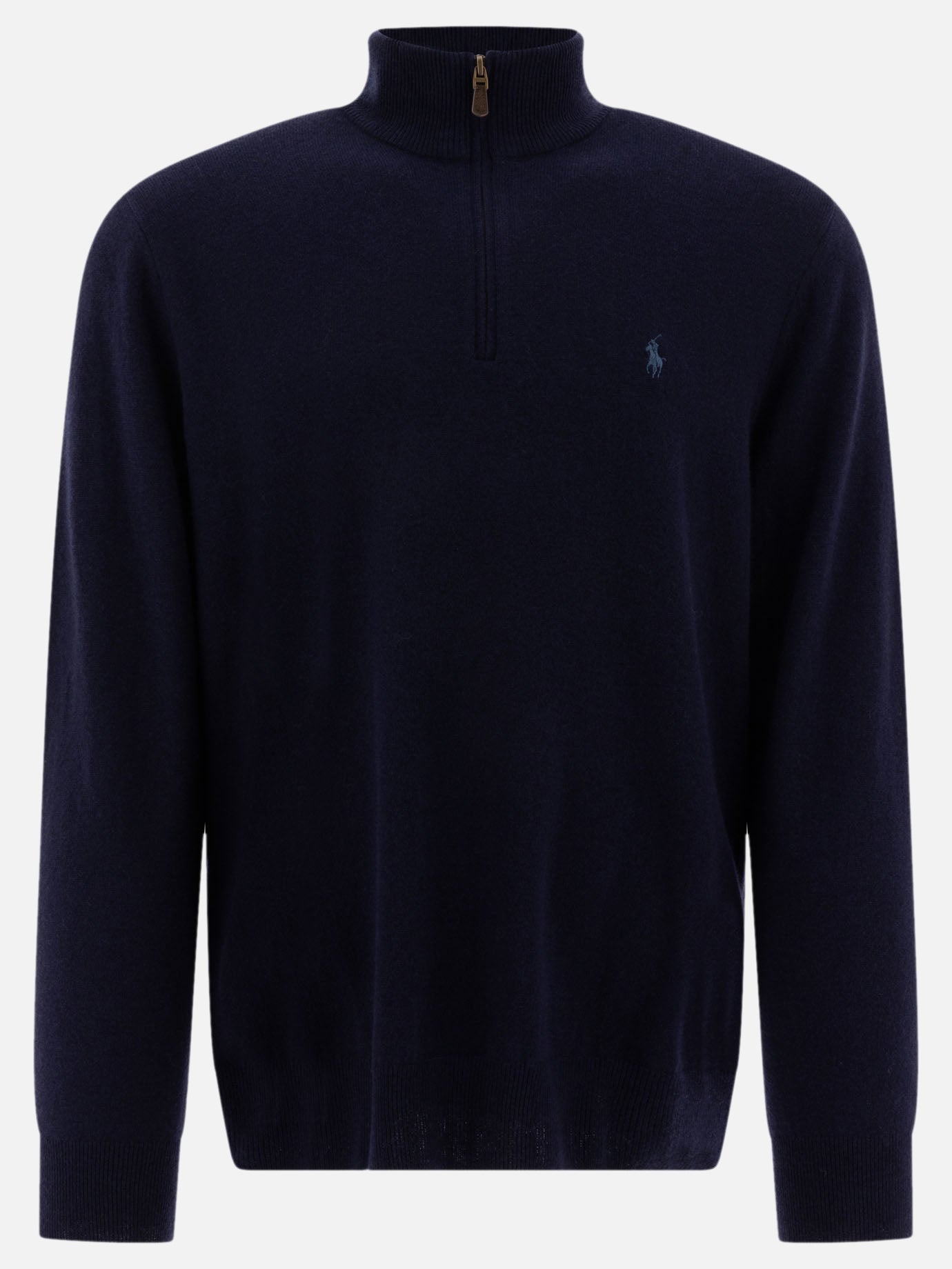 Half zip sweaters Logo  Blue - Polo Ralph Lauren Men | PDP | VIETTI Online Store | thumbnail