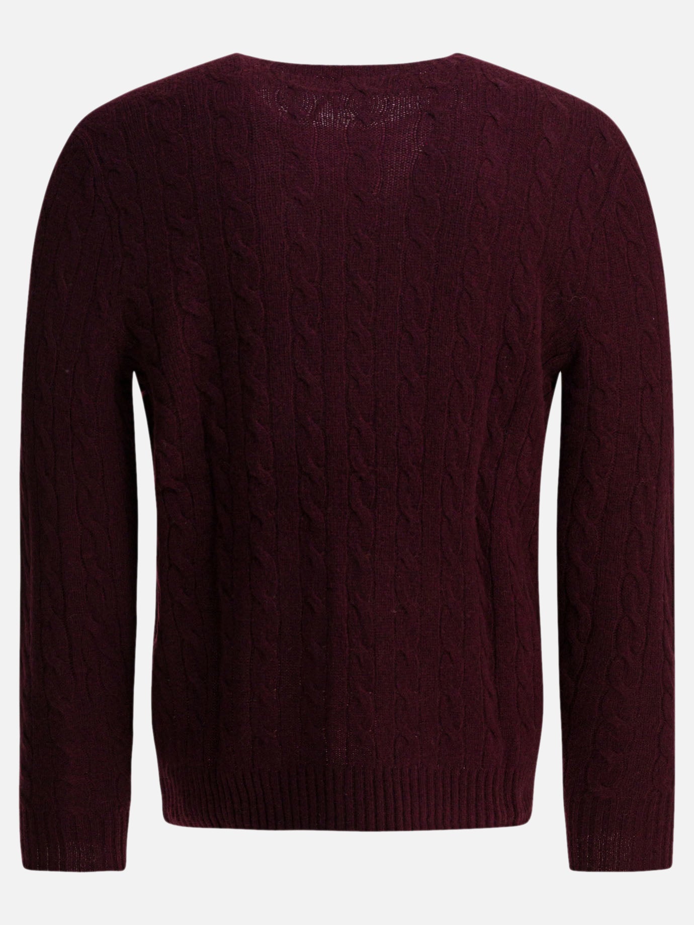 Maglioni girocollo Solid colour  Bordeaux - Polo Ralph Lauren Uomo | PDP | VIETTI Online Store | thumbnail_2