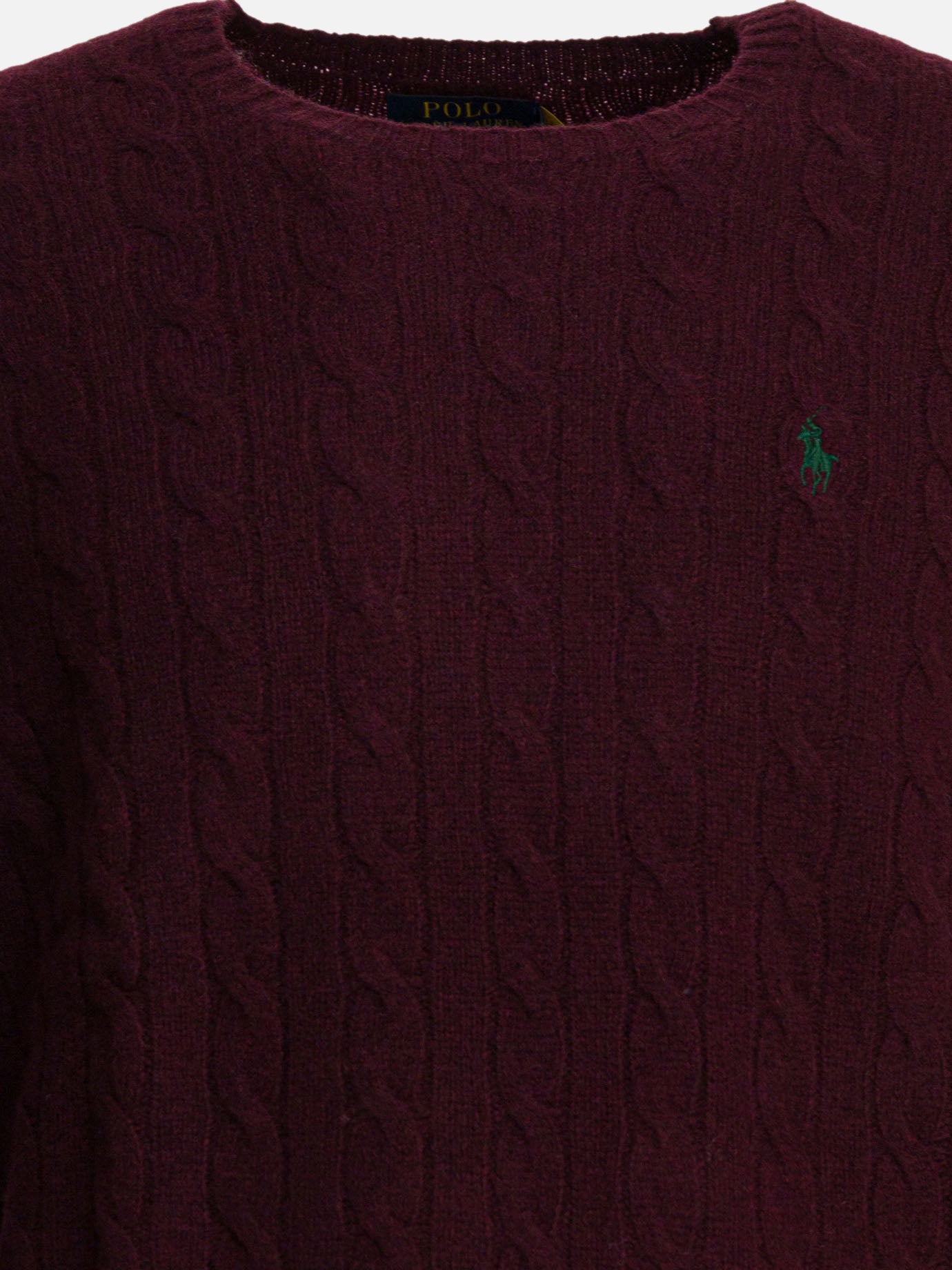Maglioni girocollo Solid colour  Bordeaux - Polo Ralph Lauren Uomo | PDP | VIETTI Online Store | Zoom-Modal_3

