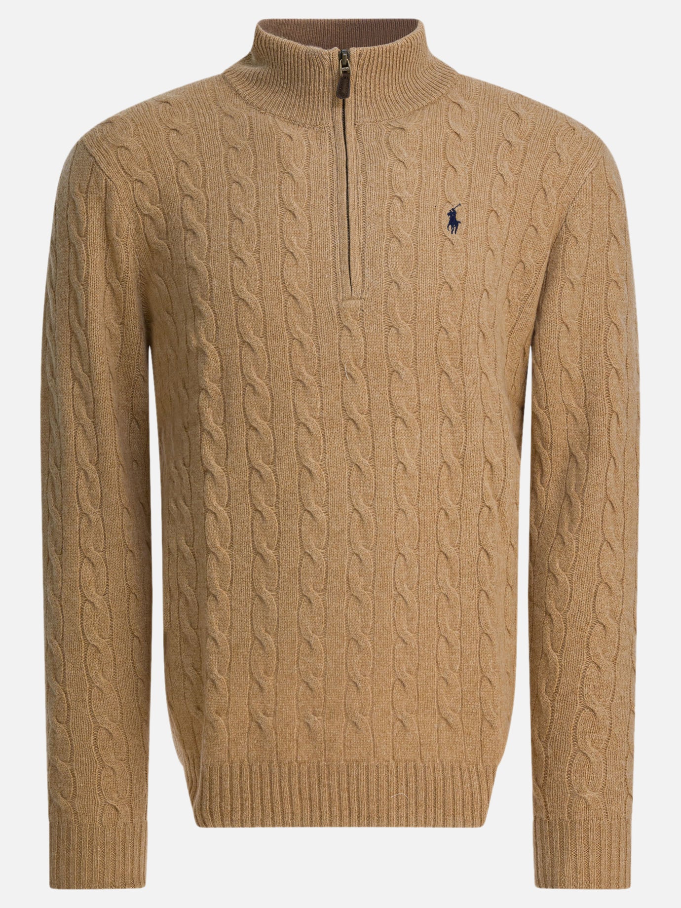 Maglioni con mezza zip Logo  Beige - Polo Ralph Lauren Uomo | PDP | VIETTI Online Store | thumbnail