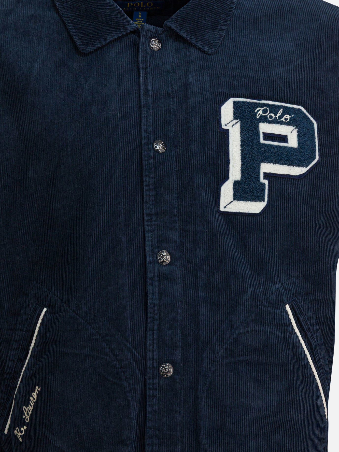 Bomber Logo  Blu - Polo Ralph Lauren Uomo | PDP | VIETTI Online Store | thumbnail_3