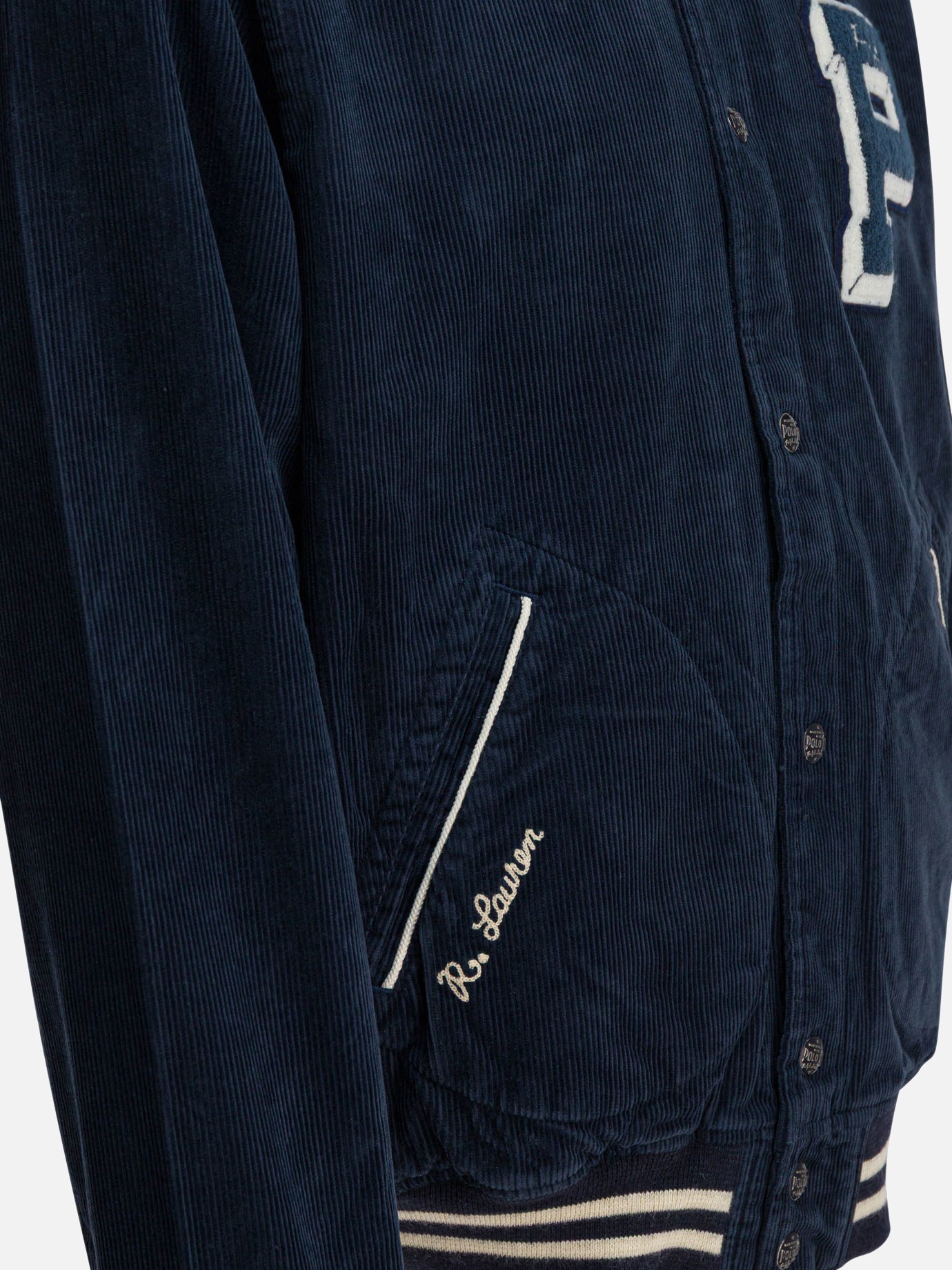 Bomber Logo  Blu - Polo Ralph Lauren Uomo | PDP | VIETTI Online Store | thumbnail_4