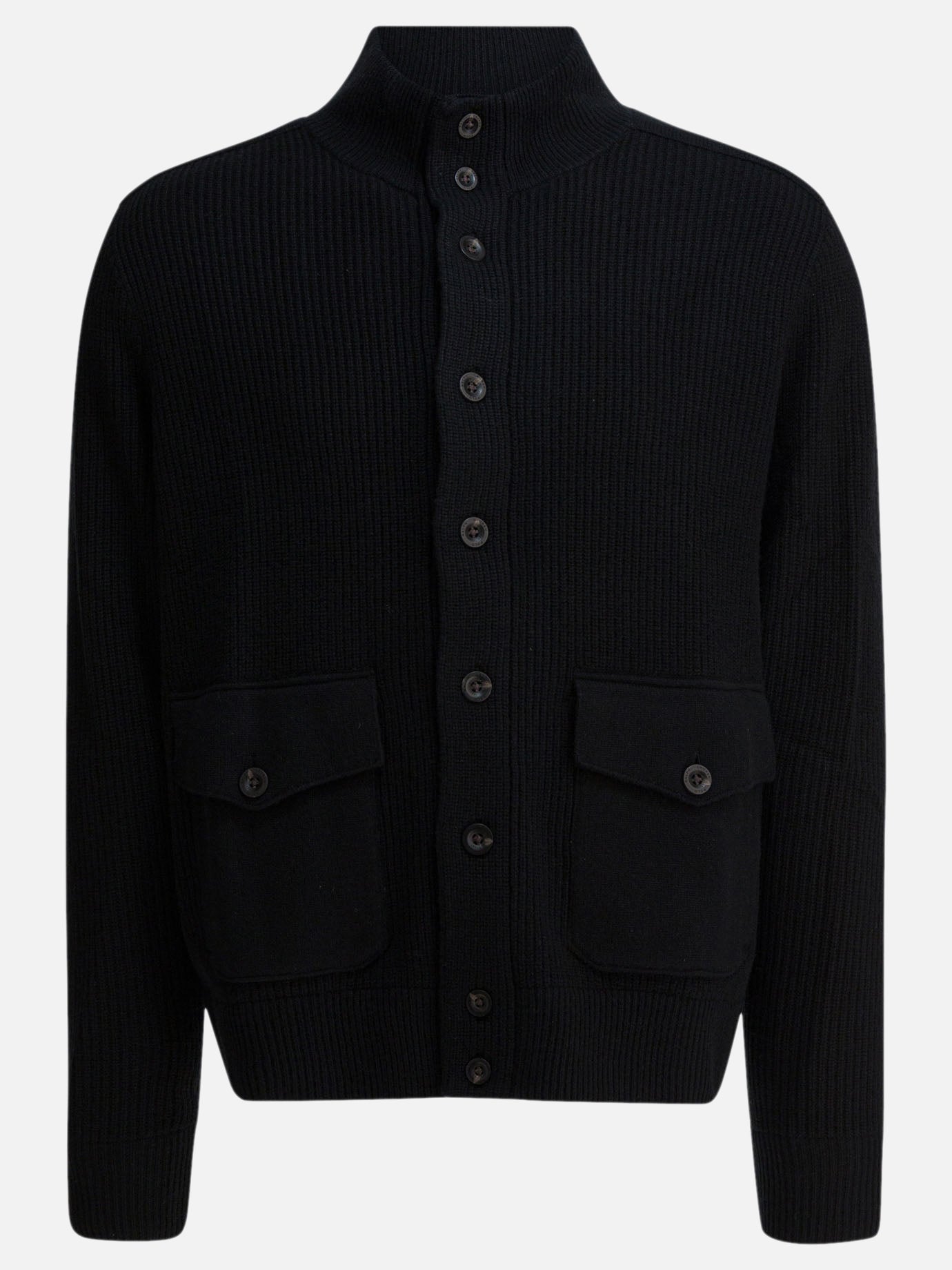 Cardigan Solid colour  Nero - Polo Ralph Lauren Uomo | PDP | VIETTI Online Store | Zoom-Modal
