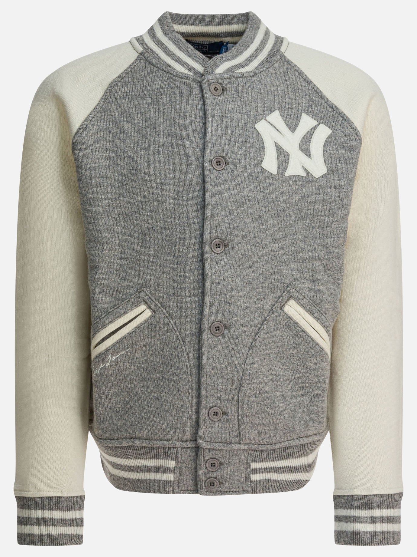 Cardigan Graphics  Grigio - Polo Ralph Lauren Uomo | PDP | VIETTI Online Store | Zoom-Modal
