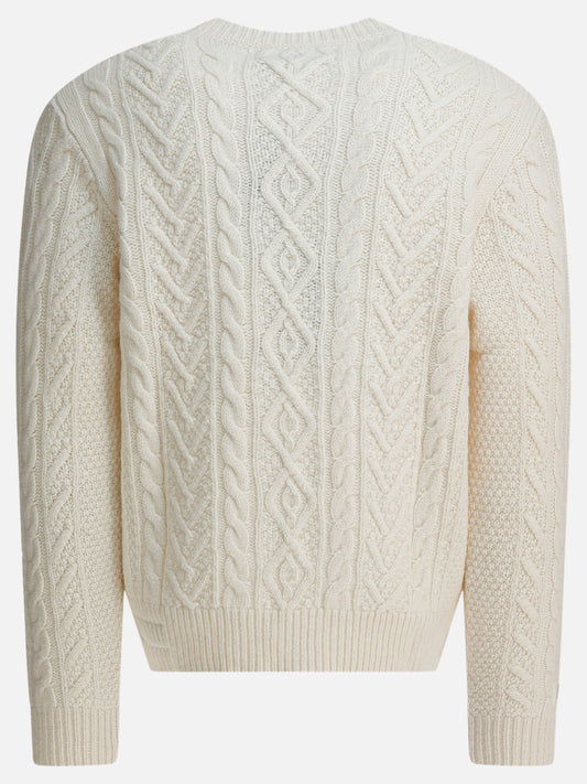 Maglioni girocollo Textured knit  Bianco - Polo Ralph Lauren Uomo | PDP | VIETTI Online Store | 2
