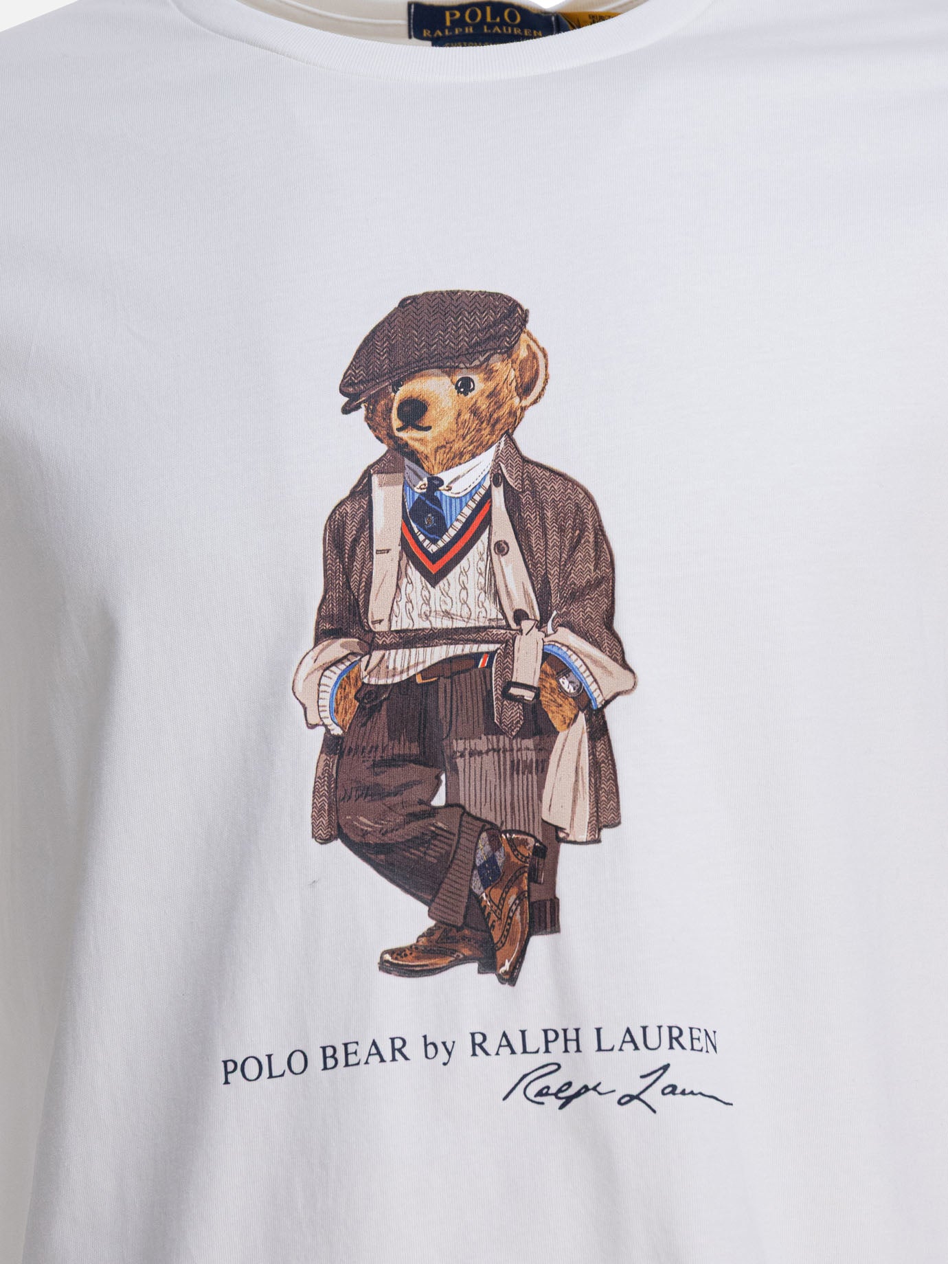 Crewneck t-shirts Logo  White - Polo Ralph Lauren Men | PDP | VIETTI Online Store | Zoom-Modal
