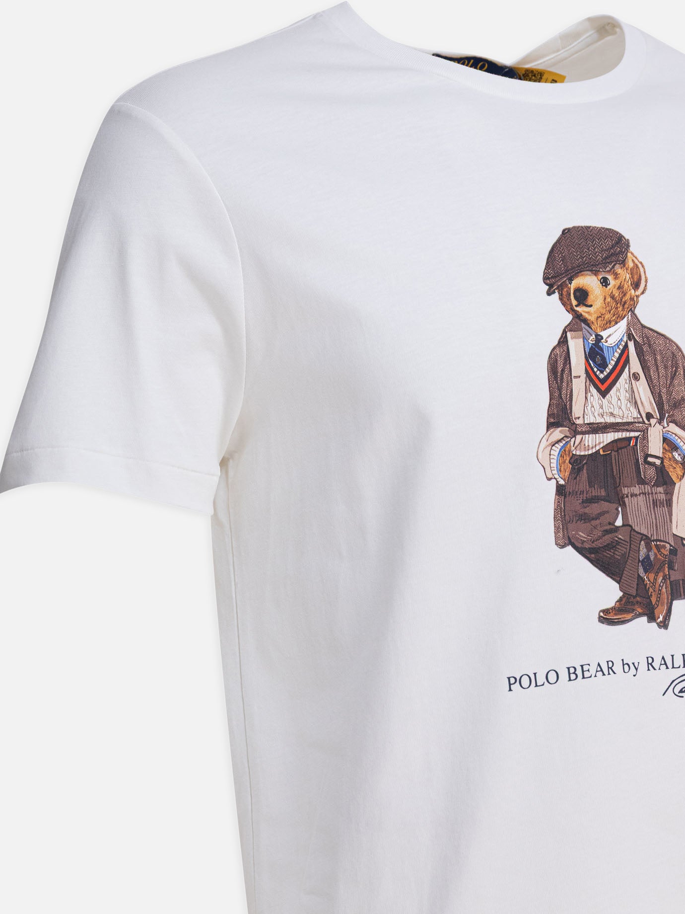 Crewneck t-shirts Logo  White - Polo Ralph Lauren Men | PDP | VIETTI Online Store | thumbnail_3